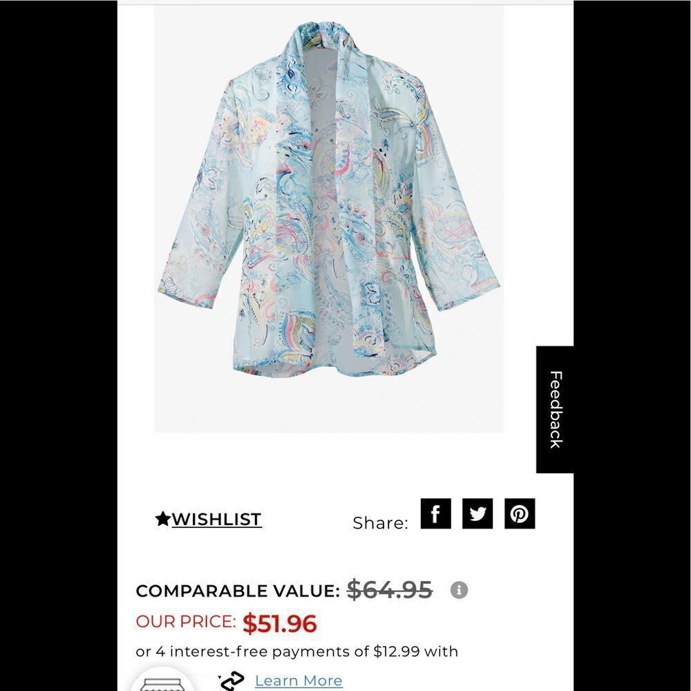 Chicos lightweight open jacket   - Picture 2 of 6
